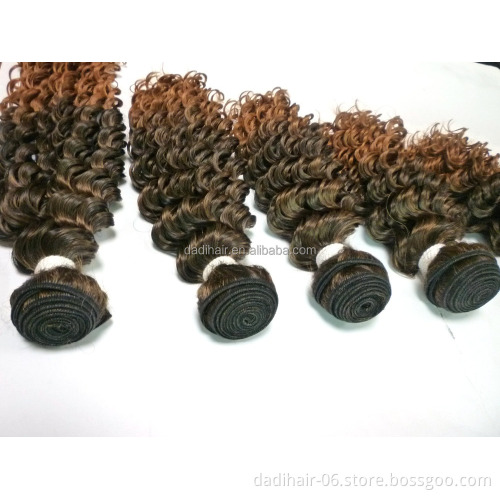 curly hair weaving high temperature soft synthetic hair extension similar to human hair extension